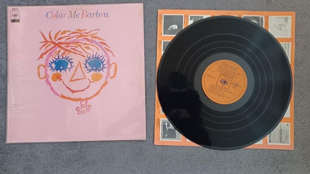 Barbara Streisand. Lp Color me Barbara., Ophalen of Verzenden, Gebruikt, 12 inch