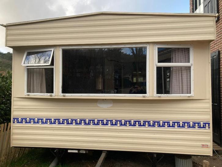 Stacaravan 3slp k, 6p, Caravans en Kamperen, Stacaravans, tot en met 6, Ophalen