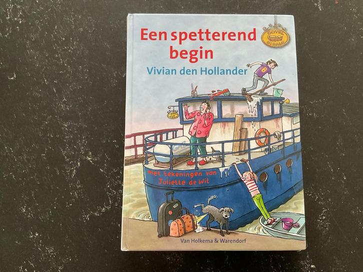 Een Spetterend Begin - Vivian den Hollander, Boeken, Kinderboeken | Jeugd | onder 10 jaar, Zo goed als nieuw, Fictie algemeen