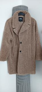 Zara teddy jas maat XL, Ophalen, Bruin, Zara, Maat 46/48 (XL) of groter