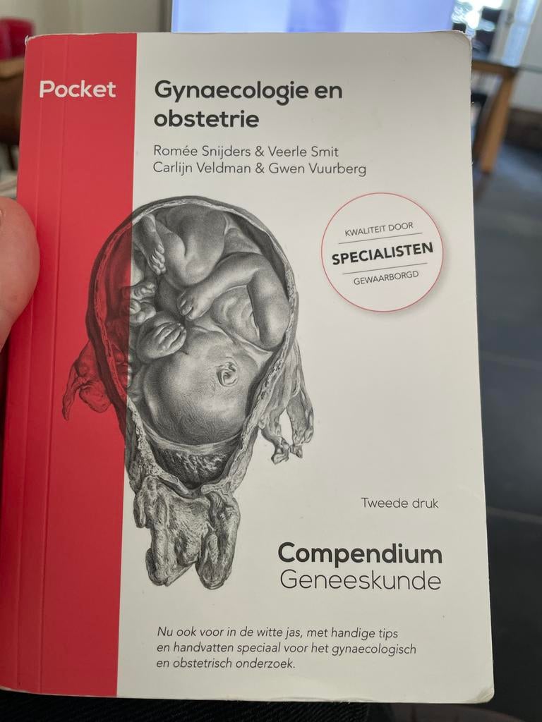 Gynaecologie en obstetrie - Compendium Geneeskunde, Boeken, Studieboeken en Cursussen, Ophalen of Verzenden, Beta, Zo goed als nieuw