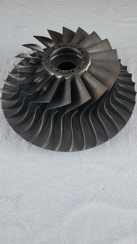 747 / 777 Titanium centrifugaal compressor­wie, Verzamelen, Luchtvaart en Vliegtuigspotten, Zo goed als nieuw, Overige typen, Ophalen of Verzenden