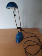 Bureaulamp blauw, Huis en Inrichting, Lampen | Tafellampen, Ophalen of Verzenden, Zo goed als nieuw, Minder dan 50 cm