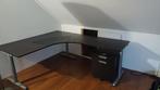 Ikea Hoekbureau - Galant (Hoek + 80cm Verlengstuk) - Zwart, Ophalen, Zo goed als nieuw, Bureau