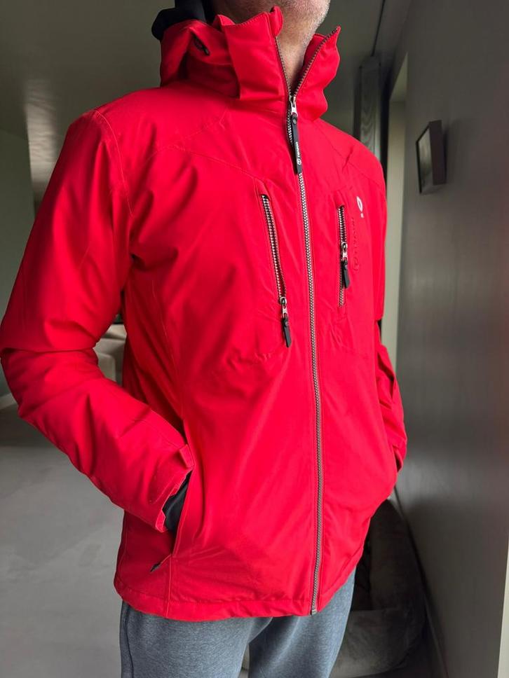 Nieuw winter(sport)jack Tenson - special edition Q-Music, Kleding | Heren, Jassen | Winter, Zo goed als nieuw, Blauw, Ophalen of Verzenden