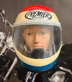 TEAB Wil Hartog TT helm rood wit blauw, Motoren, Ophalen of Verzenden, Tweedehands, Overige merken