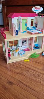 Playmobil Familie hotel en hotel shop, Ophalen, Gebruikt, Complete set