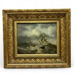 W. Kats (19e eeuw), Antiek en Kunst, Kunst | Schilderijen | Klassiek, Ophalen of Verzenden