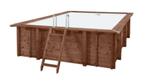 Interhiva Zwembad Sumatra 6,00m x 3,00m Hout, Tuin en Terras, Ophalen of Verzenden, Nieuw, Overige typen