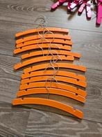 Oranje Houten Kinder Kledinghangers - 12 stuks, Kinderen en Baby's, Kinderkamer | Inrichting en Decoratie, Ophalen of Verzenden