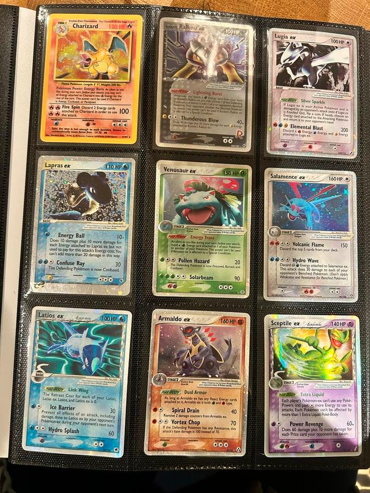 Pokemon ex/WOTC Vintage Kaarten - Charizard, Hobby en Vrije tijd, Verzamelkaartspellen | Pokémon, Gebruikt, Meerdere kaarten, Foil