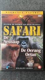 DVD Wildlife Safari De Neusaap De Oerang Oetan, Alle leeftijden, Ophalen of Verzenden, Gebruikt, Natuur