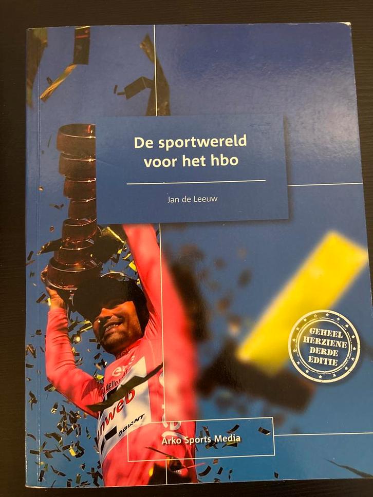 De Sportwereld voor het HBO - Jan de Leeuw, Boeken, Studieboeken en Cursussen, Gelezen, HBO, Gamma, Ophalen of Verzenden