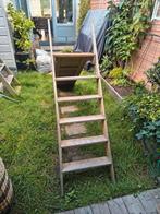 Glijbaan hout, Ophalen, Gebruikt