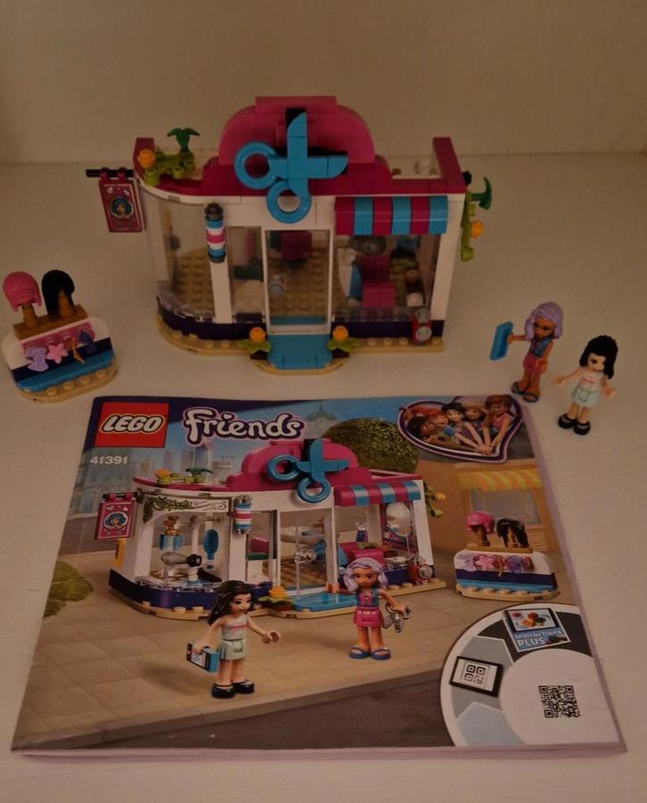 Te koop Lego Friends Kapsalon - 41391, Kinderen en Baby's, Speelgoed | Bouwstenen, Zo goed als nieuw, Ophalen of Verzenden