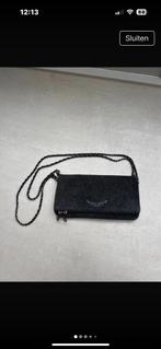 Zadig & Voltaire Leo Rock Suède Zwart, Sieraden, Tassen en Uiterlijk, Tassen | Damestassen, Verzenden, Zo goed als nieuw, Zwart