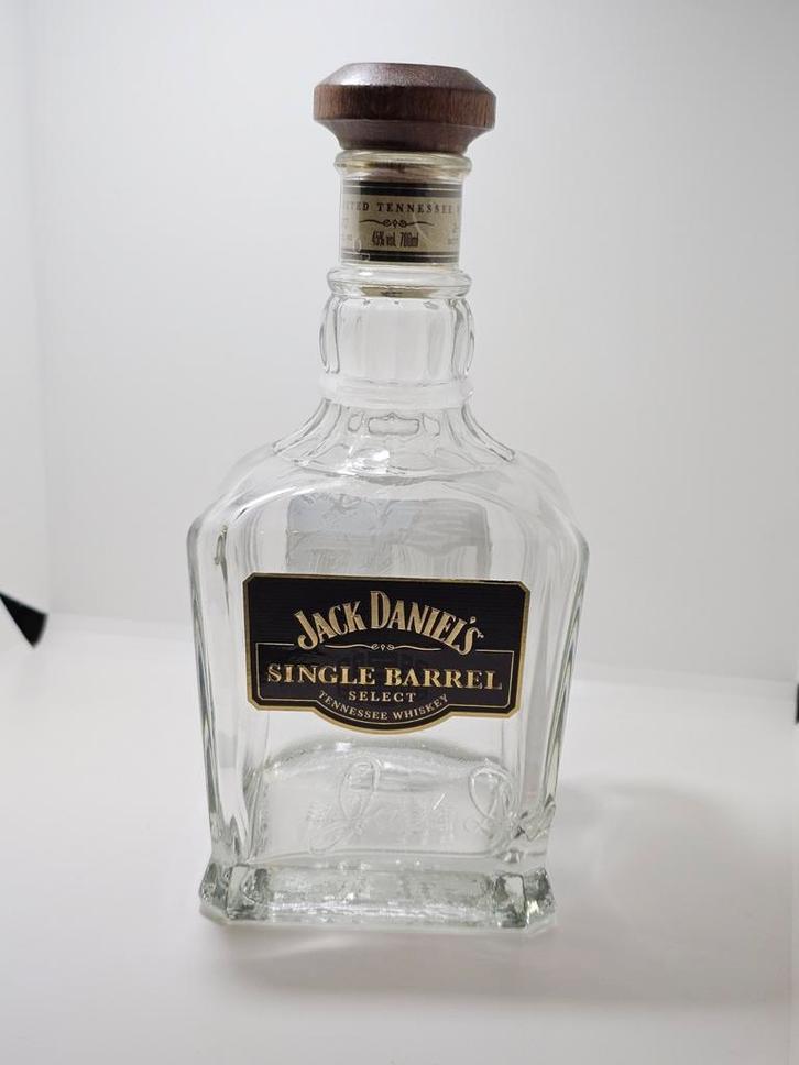 Jack Daniels Single Barrel Fles - Decoratie, Huis en Inrichting, Woonaccessoires | Vazen, Zo goed als nieuw, Overige kleuren, Minder dan 50 cm