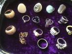 Ringen.     €12.00.    Bieden, Sieraden, Tassen en Uiterlijk, Ringen, Ophalen of Verzenden, Zo goed als nieuw, Zilver, Dame
