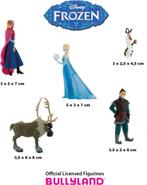 Bullyland - Disney Frozen Speelset - Taarttoppers - set 5 st, Ophalen of Verzenden, Nieuw, Taarten, Versiering