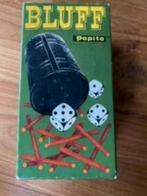 Bluff ( dobbelsteen spel) merk papita ( vintage), Ophalen of Verzenden, Gebruikt