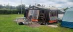 Knaus Azur 4505 (1985) - Opknapper, Caravans en Kamperen, Luifel, Particulier, Knaus, Tot en met 4
