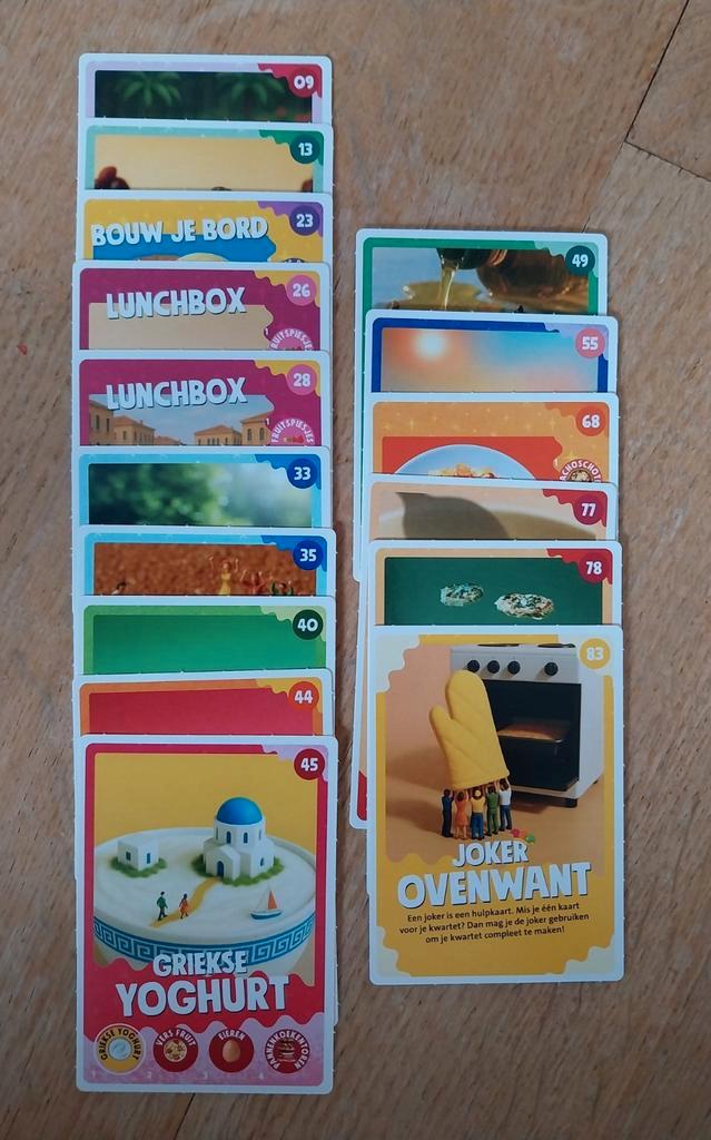 Jumbo Samen lekker Cheffen kaarten. Gratis, Verzamelen, Supermarktacties, Jumbo, Ophalen of Verzenden