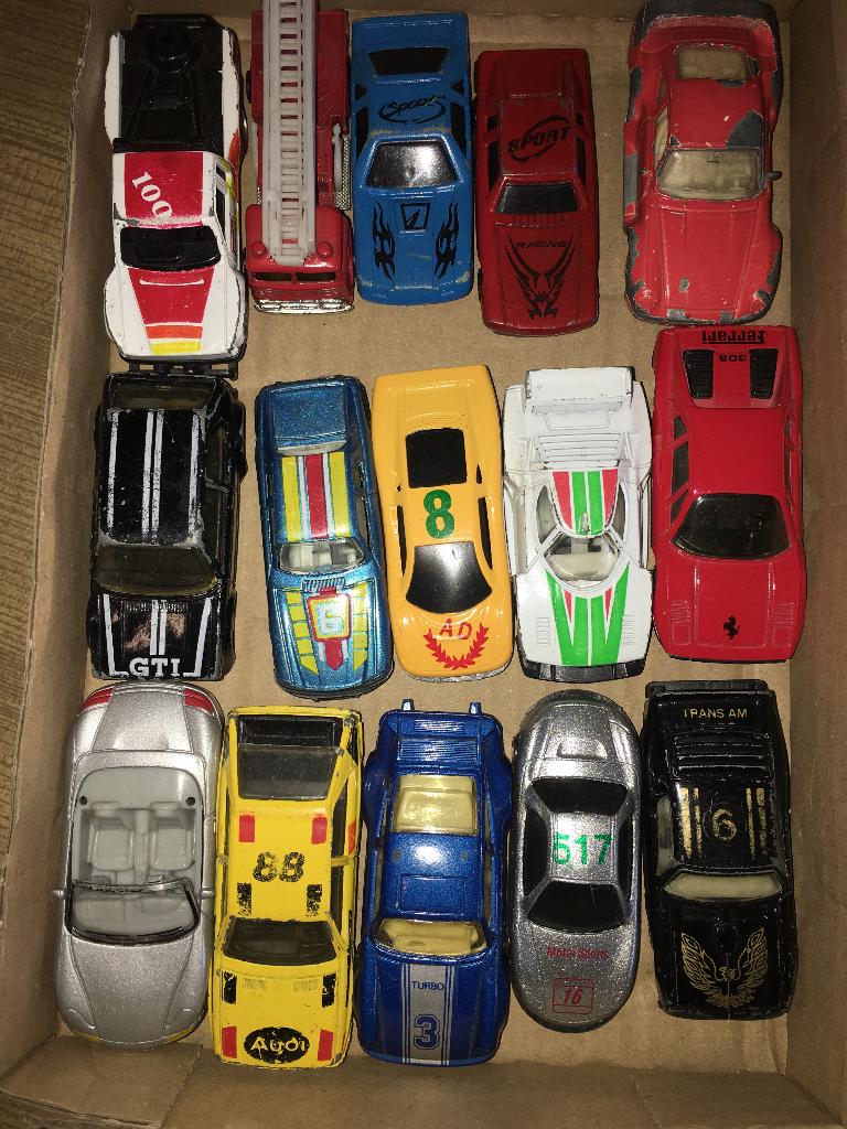 Partij 22x 3 inch: Pontiac Matra Ferrari Jaguar Porsche Audi, Hobby en Vrije tijd, Modelauto's | 1:87, Ophalen of Verzenden, Zo goed als nieuw