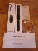 Oppo Watch Free, in doos, met oplaadkabel en boekjes, Gebruikt, Zwart, Ophalen of Verzenden, Oppo