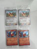 Pokémon Kaarten Eevee & Fuecoco Promo Set, Verzenden, Zo goed als nieuw, Meerdere kaarten