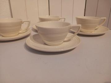 Wedgwood 6 x kop en schotel Jasper Conran. beschikbaar voor biedingen