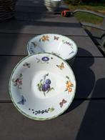 Janneke Brinkman Diepe Borden - Fruit & Flowers (10 stuks), Ophalen of Verzenden, Porselein, Overige stijlen, Bord(en)