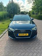Audi A3 1.6 TDI S tronic 2018 PANO/Virtual cockpit, Auto's, Audi, 4 cilinders, Blauw, 116 pk, Leder