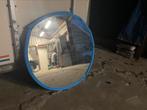 Plieger spiegel 120 cm rond witte rand ( 10 stuks voorraad), Huis en Inrichting, Woonaccessoires | Spiegels, Ophalen of Verzenden