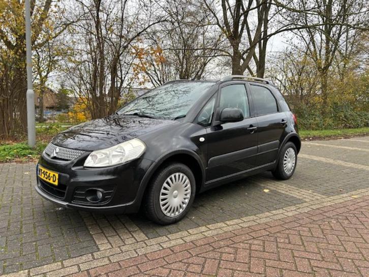 Suzuki SX4 1.6 2011 Zwart, Auto's, Suzuki, Bedrijf, SX4, ABS, Airbags, Boordcomputer, Centrale vergrendeling, Elektrische ramen
