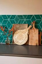 Baldosas OB75 Portugese tegels – turquoise ruit – 155 stuks, Ophalen, Nieuw, Minder dan 20 cm, Minder dan 20 cm