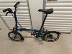 Brompton C Line Urban 2 Speed Ocean Blue – Zo Goed Als Nieuw, Brompton, 16 tot 18 inch, Versnellingen, Ophalen of Verzenden