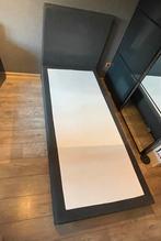 T.e.a.b  Bedbox 80x200 met hoofdbord - zonder matras, Ophalen, Eenpersoons, Zo goed als nieuw, 80 cm