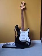 Squier Strat by Fender elektrische gitaar set, Muziek en Instrumenten, Snaarinstrumenten | Gitaren | Elektrisch, Ophalen, Gebruikt