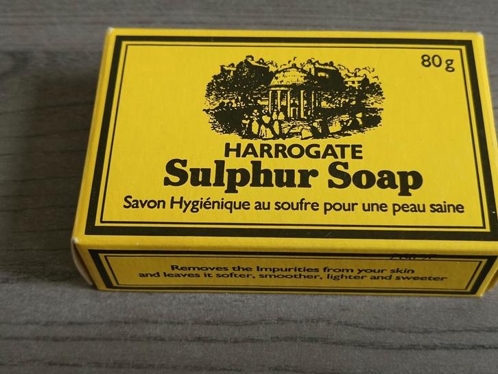 Harrogate Sulphur Soap, Verzamelen, Merken en Reclamevoorwerpen, Zo goed als nieuw, Ophalen of Verzenden
