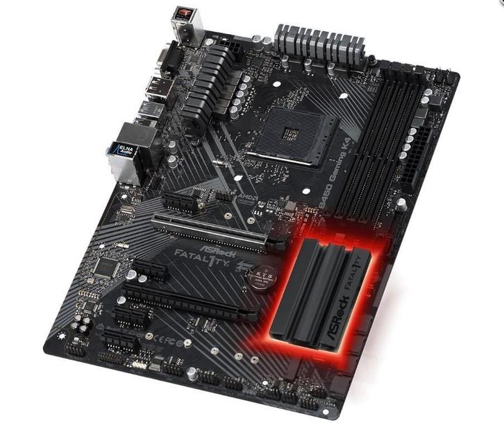 Asrock Fatal1ty B450 Gaming K4 AM4 ATX, Computers en Software, Moederborden, Zo goed als nieuw, Intel, DDR4, Ophalen of Verzenden