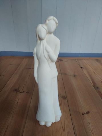 Mooi wit gipsen beeld. Merk: Gilde. Hoogte 50cm. beschikbaar voor biedingen