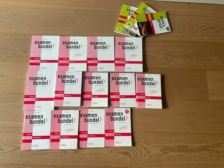 Examenbundels VWO en samenvattingen, Hobby en Vrije tijd, Spaarzegeltjes, Zegels, Bonnen of Punten, Ophalen