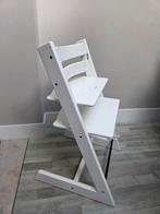 Witte tripp trapp stoel opgeknapt nieuwste model, Kinderen en Baby's, Kinderstoelen, Ophalen, Zo goed als nieuw, Meegroeistoel