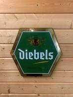 Diebels Reclamebord Emaille, Ophalen of Verzenden, Gebruikt, Reclamebord, Plaat of Schild, Overige merken