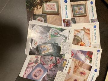 boeken Lintjesborduren zweigart intermezzo 7 folders  beschikbaar voor biedingen