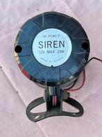 Vintage sirene, Ophalen of Verzenden, Gebruikt, Sirene