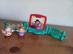 Fisher Price Little People Koning, koningin, prinses en scho, Speelset, Ophalen of Verzenden, Zo goed als nieuw