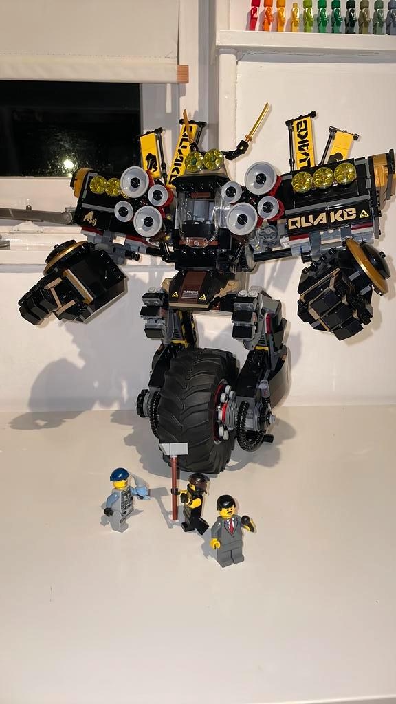 Lego The Ninjago Movie 70632 Cole’s Quake Mech, Kinderen en Baby's, Speelgoed | Duplo en Lego, Zo goed als nieuw, Ophalen