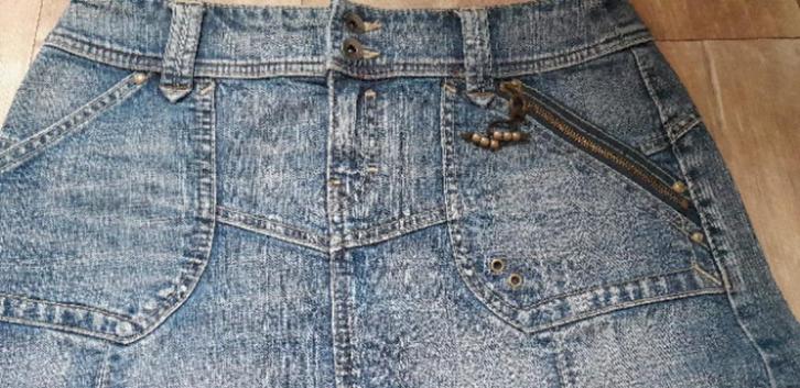 ESPRIT spijkerrok mt 40 z.g.a.n., Kleding | Dames, Rokken, Zo goed als nieuw, Maat 38/40 (M), Blauw, Boven de knie, Ophalen of Verzenden