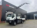 Iveco Trakker 410 4x4 Hiab 244-5 + Fly jib , winch 120 tkm, Auto's, Euro 5, Iveco, Wit, 410 pk